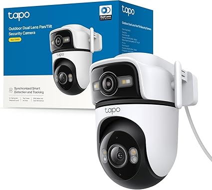 Cámara de seguridad exterior Tapo C545D