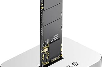 Carcasa ORICO para SSD M.2 NVMe/SATA en color plata