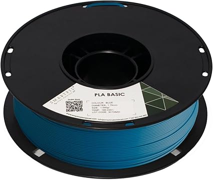 Filamento SMARTFIL PLA BASIC color azul para impresión 3D