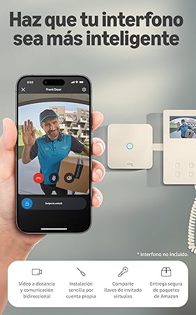 Cámara de videoportero Ring Intercom Video última generación