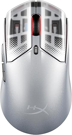 HyperX Pulsefire Haste 2 S, ratón gaming inalámbrico plateado