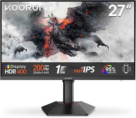 Monitor Gaming KOORUI G2722P 27 Pulgadas