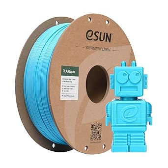 Bobina de filamento eSUN PLA Azul Cielo 1.75mm