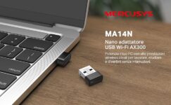 MERCUSYS MA14N USB Wi-Fi 6 AX300 Nano-Size Adapter