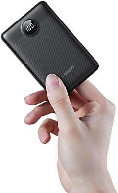 VEGER Power Bank 10000mAh negro ultra delgado
