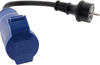 Adaptador Zenitech para caravana azul