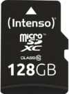 Tarjeta microSD Intenso 128GB con adaptador