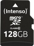 Tarjeta microSD Intenso 128GB con adaptador