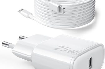 Cargador rápido 25W para iPhone