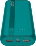 Power Bank Cellularline 20000mAh azul con indicadores LED