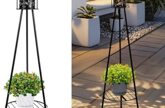 Farola solar mariposa Auting para jardín