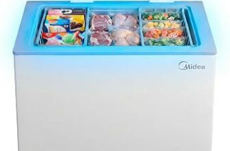 Congelador arcón Midea 143L blanco