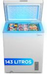 Congelador arcón Midea 143L blanco