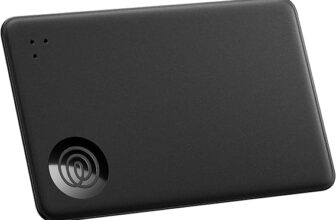 Localizador Bluetooth Tile Slim Life360 en color negro