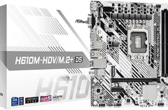 Imagen de la placa base ASRock H610M-HDV/M.2+ DDR5