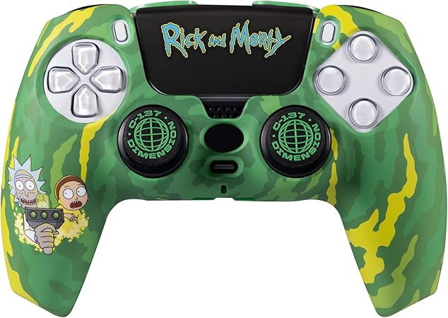 Pack combo Blade PS5 Rick and Morty Glow in the Dark Edition