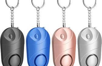 Alarma Personal Qoosea Safesound 4 paquetes