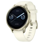Garmin Venu 4 41 mm Dorado con correa blanca