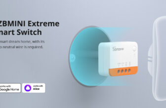 SONOFF Zigbee Smart Switch instalado en pared