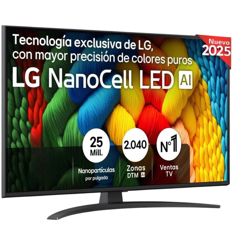 LG AI 43NANO81A6A Smart TV 4K NanoCell