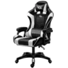 Silla Gaming PowerGaming Negro/Blanco