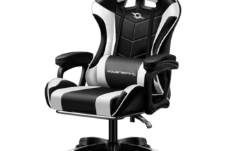 Silla Gaming PowerGaming Negro/Blanco