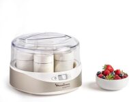 Yogurtera Moulinex Yogurteo con pantalla digital y 7 tarrinas de cristal
