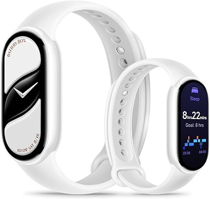 Xiaomi Smart Band 10 en color blanco