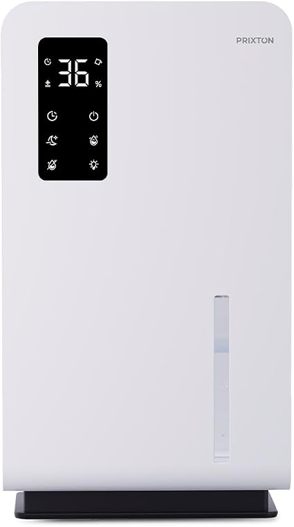 PRIXTON Aura 2 en 1 Deshumidificador y Purificador blanco