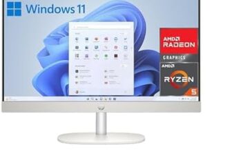 HP All-in-One 27-cr0007ss - Ordenador de sobremesa blanco
