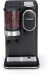 Cafetera Cuisinart One Cup Grind And Brew en color negro