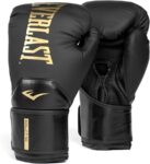 Everlast Elite Training Gloves Negro Dorado