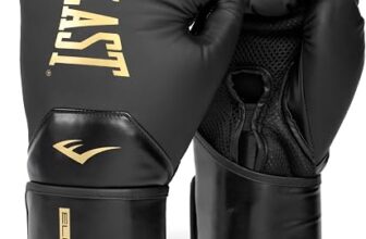 Everlast Elite Training Gloves Negro Dorado