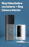 Kit de seguridad Ring Video Doorbell y Cámara Interior