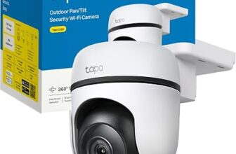 Imagen de la cámara de vigilancia Tapo C500