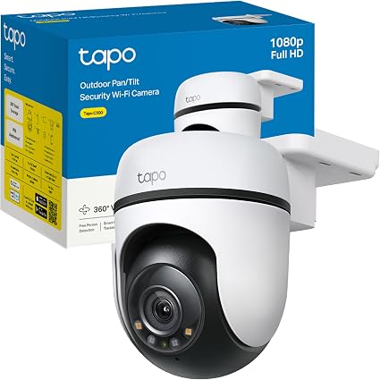 Imagen de la cámara de vigilancia Tapo C500