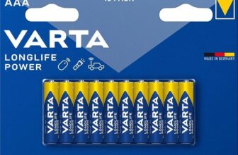 Pack de 10 pilas VARTA AAA alcalinas