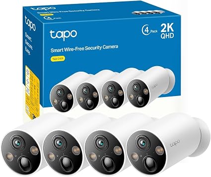 Pack de 4 cámaras Tapo C425