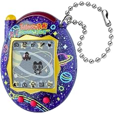 Tamagotchi Connection Neon Planet - Juguete virtual interactivo