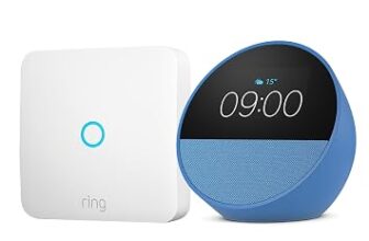 Amazon Echo Spot + Ring Intercom Audio