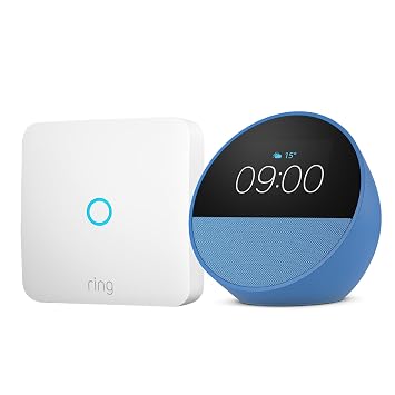 Amazon Echo Spot + Ring Intercom Audio