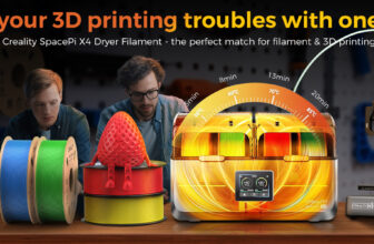 Creality Space Pi X4 Filament Dryer con 4 bobinas