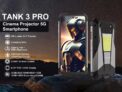 8849 Tank 3 Pro – Móvil rugerizado con proyector, batería de 23800 mAh, y conectividad 5G + funda grátis