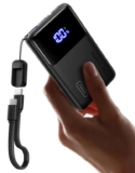 Power Bank INIU 10000mAh 45W: Carga Rápida, Ligera y con Linterna