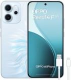 OPPO Reno14F 5G – Smartphone Libre con IA, 256GB, 8GB RAM, Triple Cámara 50MP y Batería de 6000mAh