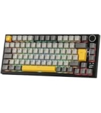 EPOMAKER Ajazz AK820 Pro – Teclado Mecánico Inalámbrico 75% con Pantalla y Perilla
