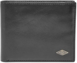Cartera Fossil Ryan para Hombre en Cuero Negro – Precio Histórico