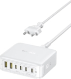 Baseus Cargador USB-C 6 Puertos 120W para iPhone, MacBook, iPad y Más