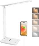 Lámpara LED de Escritorio Joyshie con Puerto USB y Control Táctil – Oferta Limitada