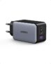 UGREEN Nexode 100W Cargador USB-C GaN – Carga Rápida 3 Puertos Compatible con iPhone, Samsung, MacBook